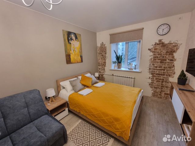 

Квартира-студия, 26 м², 2 кровати