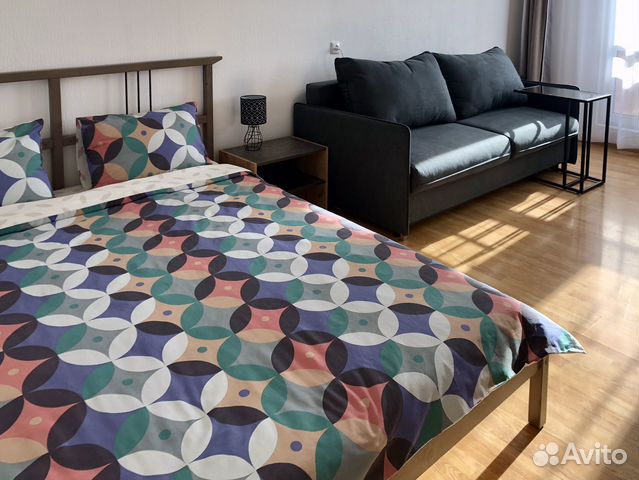 

1-к. квартира, 38 м², 2 кровати