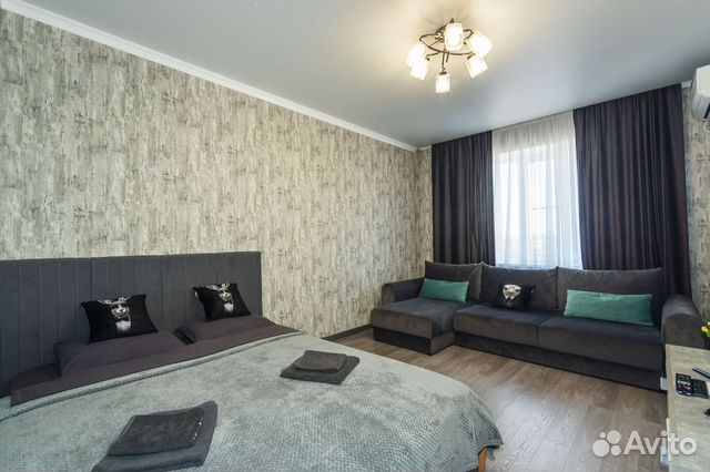 

1-к. квартира, 43,3 м², 2 кровати