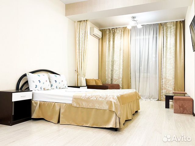 

Квартира-студия, 45 м², 2 кровати