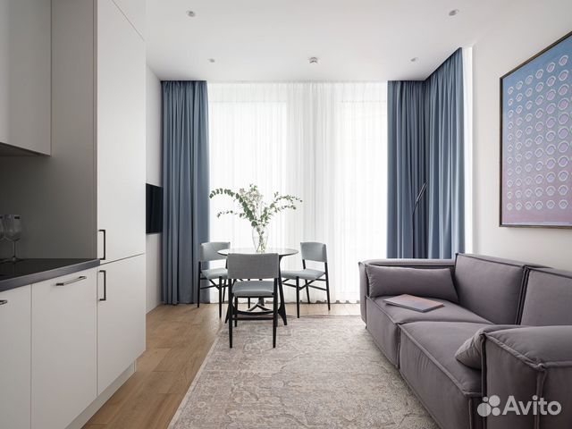 

1-к. квартира, 37,4 м², 2 кровати