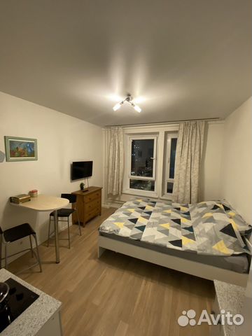 

Квартира-студия, 20 м², 1 кровать