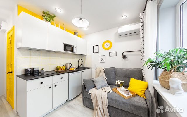 

Квартира-студия, 17 м², 1 кровать