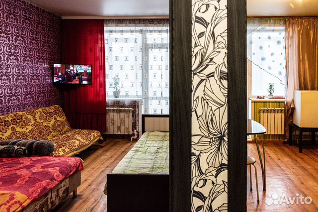 

1-к. квартира, 40 м², 2 кровати