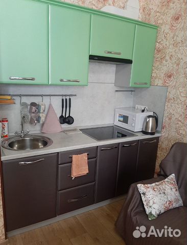 

1-к. квартира, 30 м², 2 кровати
