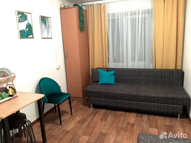 

Квартира-студия, 17 м², 2 кровати
