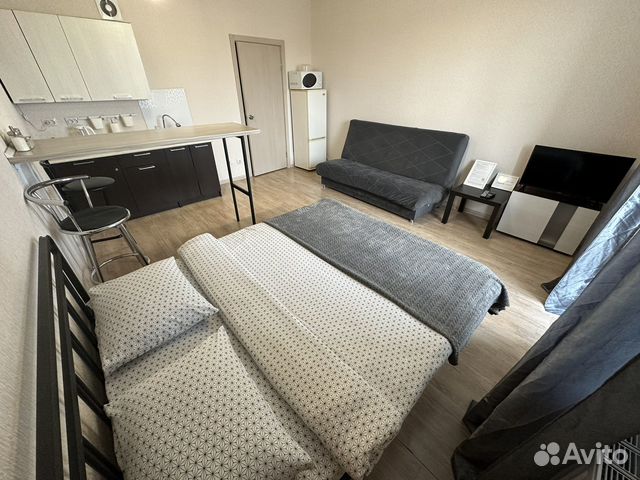 

Квартира-студия, 30 м², 1 кровать