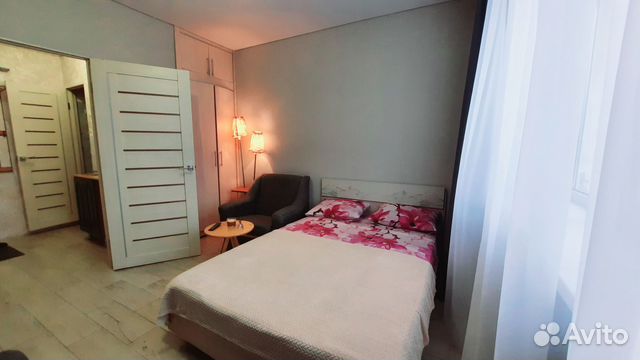 

Квартира-студия, 18 м², 2 кровати