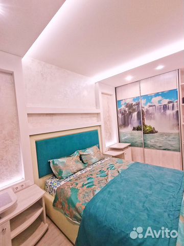 

1-к. квартира, 40 м², 2 кровати