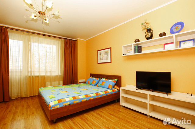 

1-к. квартира, 45 м², 2 кровати