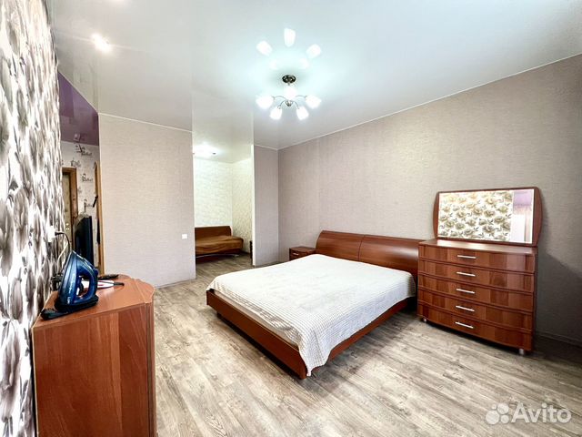 

1-к. квартира, 44 м², 2 кровати