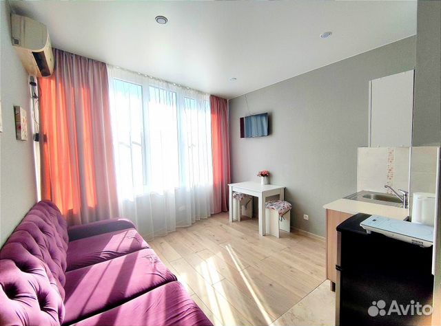 

Квартира-студия, 25 м², 1 кровать