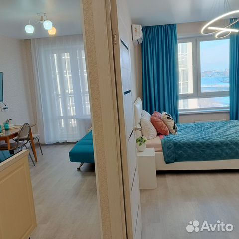 

1-к. квартира, 39 м², 2 кровати