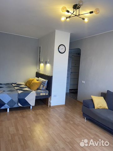 

1-к. квартира, 34 м², 2 кровати