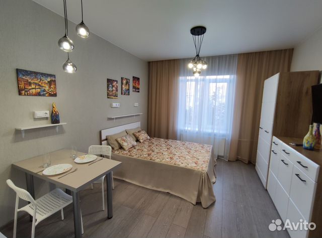 

Квартира-студия, 25 м², 1 кровать