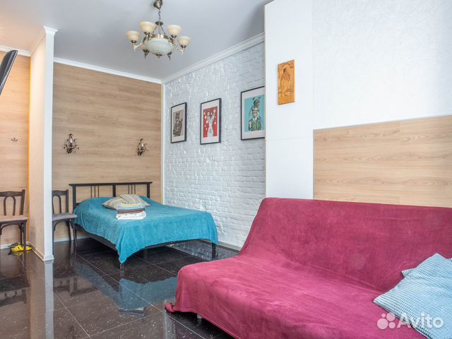 

1-к. квартира, 26 м², 2 кровати