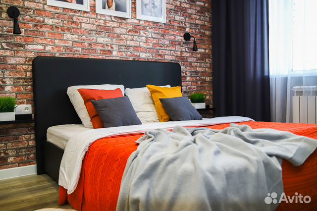 

1-к. квартира, 40 м², 4 кровати