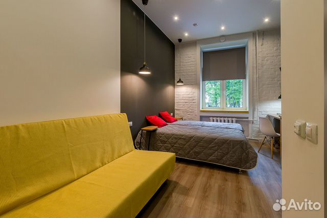 

Квартира-студия, 21 м², 2 кровати