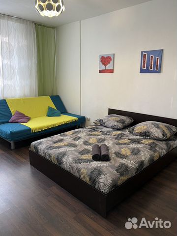 

1-к. квартира, 40 м², 1 кровать