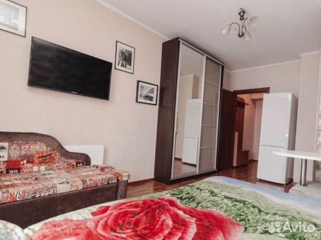 

Квартира-студия, 32 м², 2 кровати