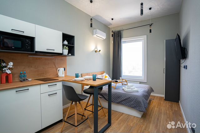 

Квартира-студия, 21 м², 1 кровать