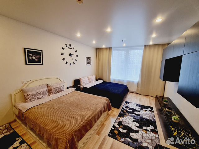 

Квартира-студия, 29 м², 2 кровати