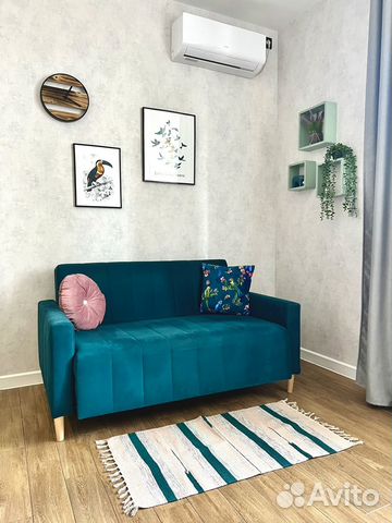 

1-к. квартира, 45 м², 3 кровати