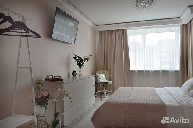 

1-к. квартира, 40 м², 2 кровати