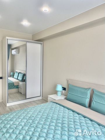 

1-к. квартира, 39 м², 2 кровати