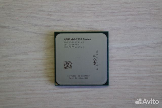 AMD A4-3300, AD3300OJZ22HX, OEM