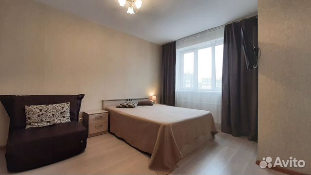 

Квартира-студия, 27 м², 2 кровати