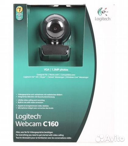 logitech webcam c160 driver for windows 10