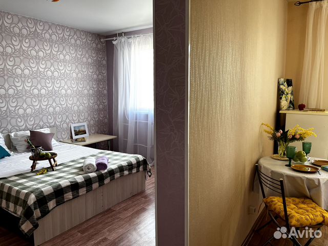 

1-к. квартира, 36 м², 2 кровати