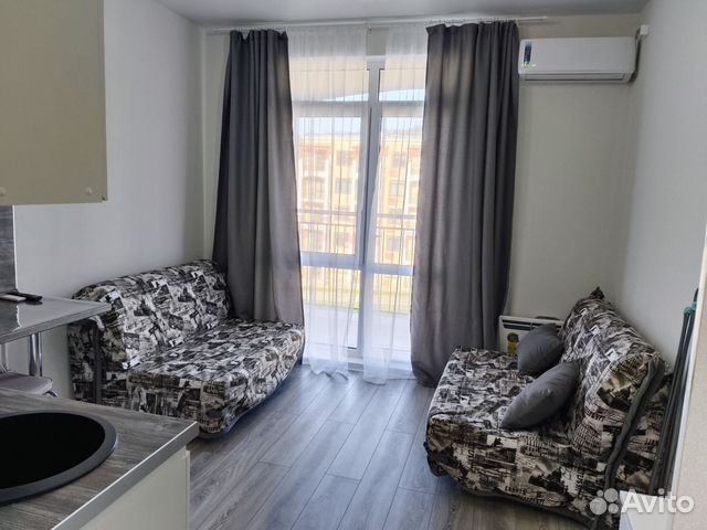 

Квартира-студия, 22 м², 2 кровати