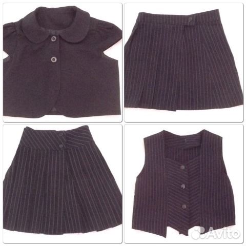 Школьные сарафаны, юбки, блузки, 7-11лет