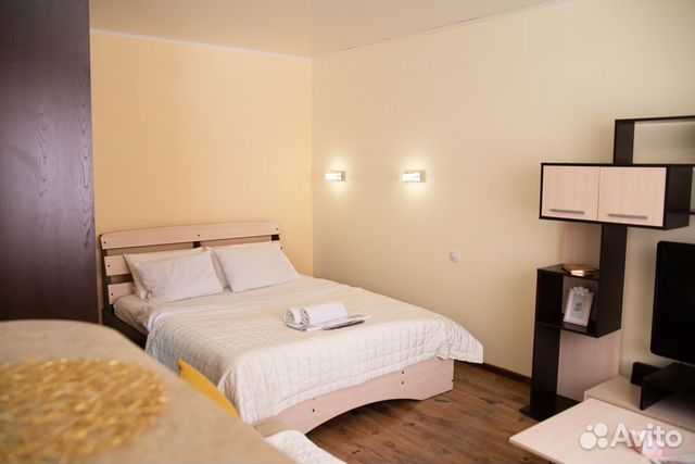 

Квартира-студия, 42 м², 2 кровати