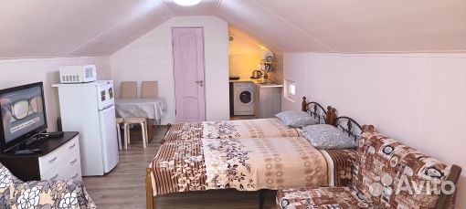 

Квартира-студия, 30 м², 3 кровати