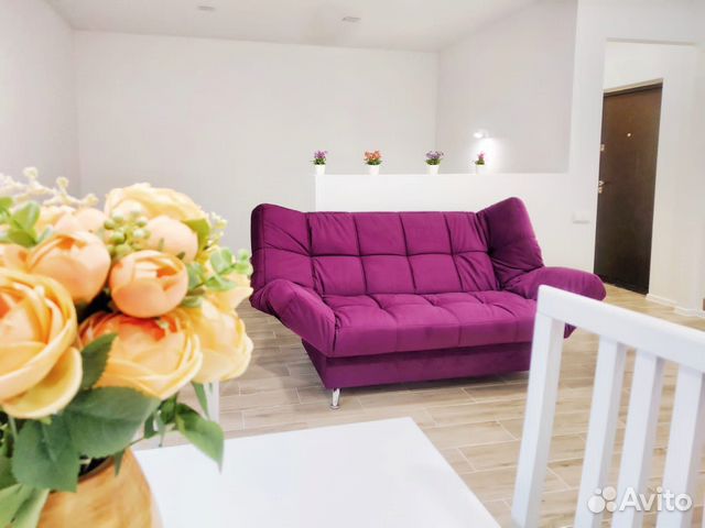 

Квартира-студия, 52 м², 2 кровати
