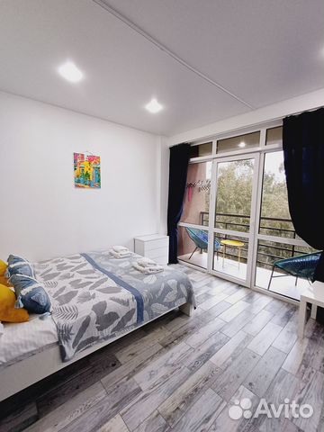 

Квартира-студия, 33 м², 2 кровати