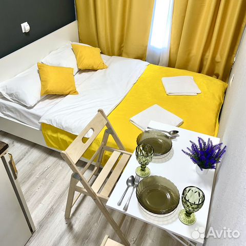 

Квартира-студия, 13 м², 1 кровать