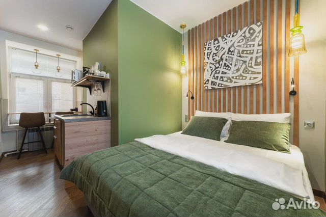 

Квартира-студия, 12,5 м², 1 кровать
