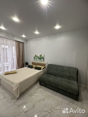 

Квартира-студия, 27 м², 2 кровати