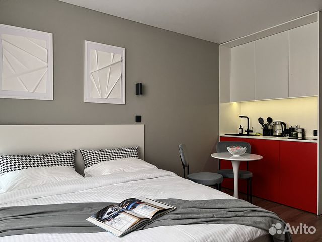 

Квартира-студия, 20,6 м², 2 кровати
