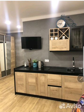 

Квартира-студия, 23 м², 2 кровати