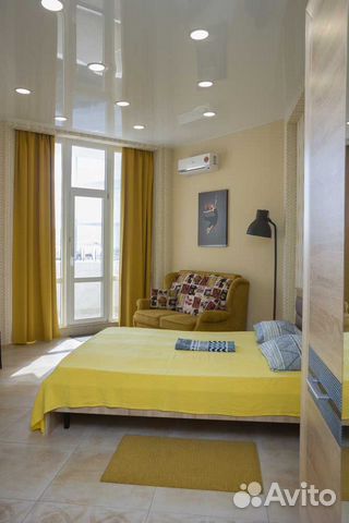 

Квартира-студия, 37 м², 1 кровать
