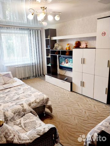 

1-к. квартира, 35 м², 2 кровати