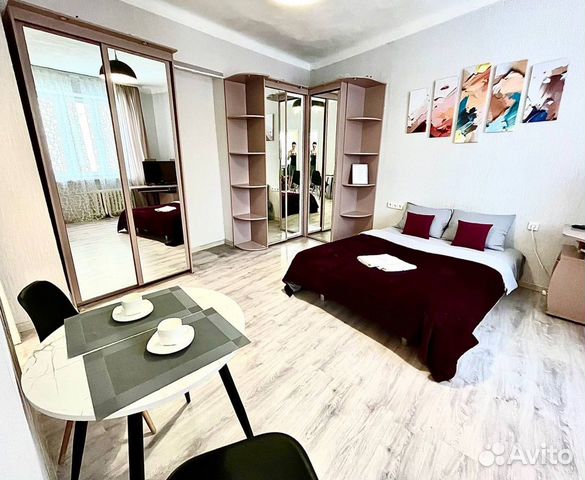 

Квартира-студия, 35 м², 1 кровать