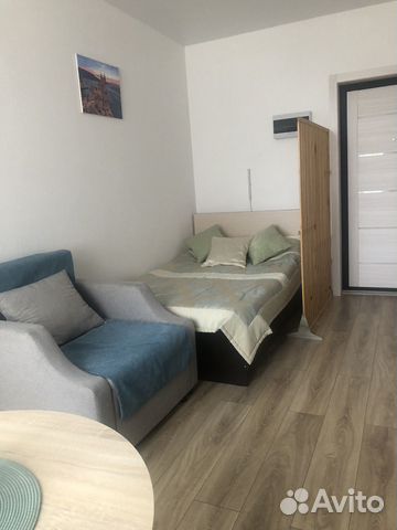 

Квартира-студия, 22,5 м², 2 кровати