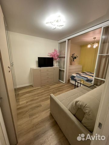 

1-к. квартира, 40 м², 2 кровати