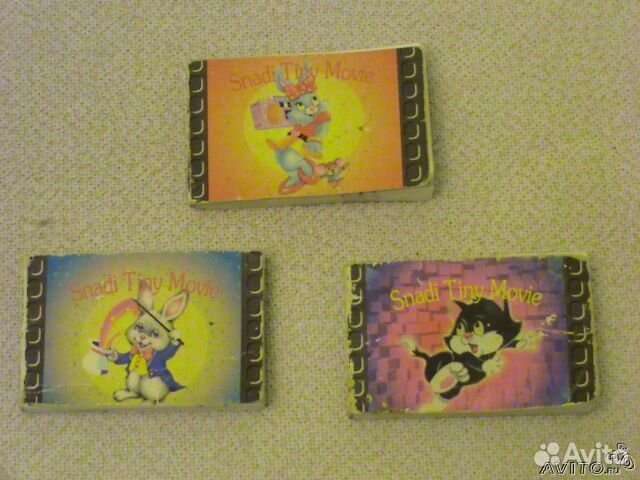 Маленький альбом для создания аниме мультика 90-ые